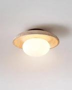 Mylie Plafonnier Minimaliste en Travertin - Neutralighting