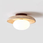 Mylie Plafonnier Minimaliste en Travertin - Neutralighting