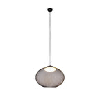 Lustra Suspension Lampe Maille Noire - Neutralighting