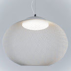 Lustra Suspension Lampe Maille Noire - Neutralighting