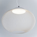 Lustra Suspension Lampe Maille Noire - Neutralighting