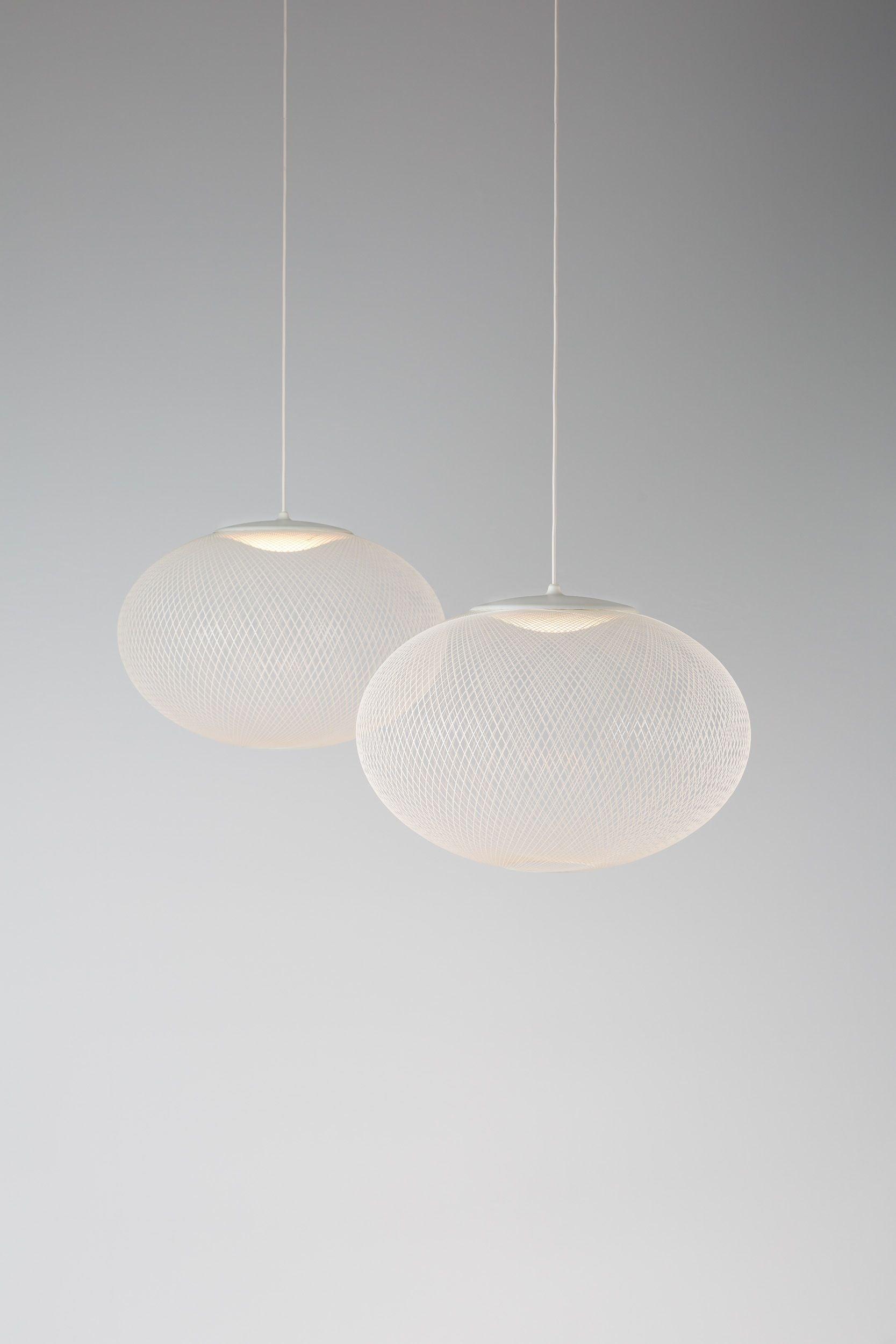Lustra Suspension Lampe Maille Noire - Neutralighting