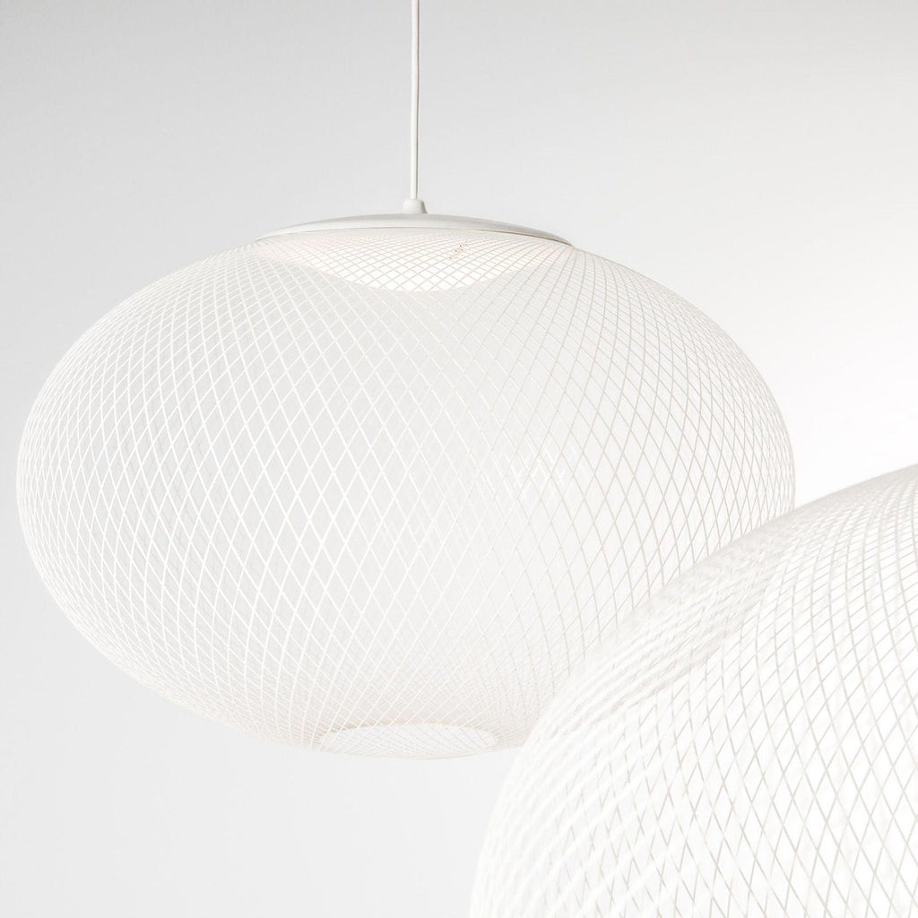 Lustra Suspension Lampe Maille Noire - Neutralighting