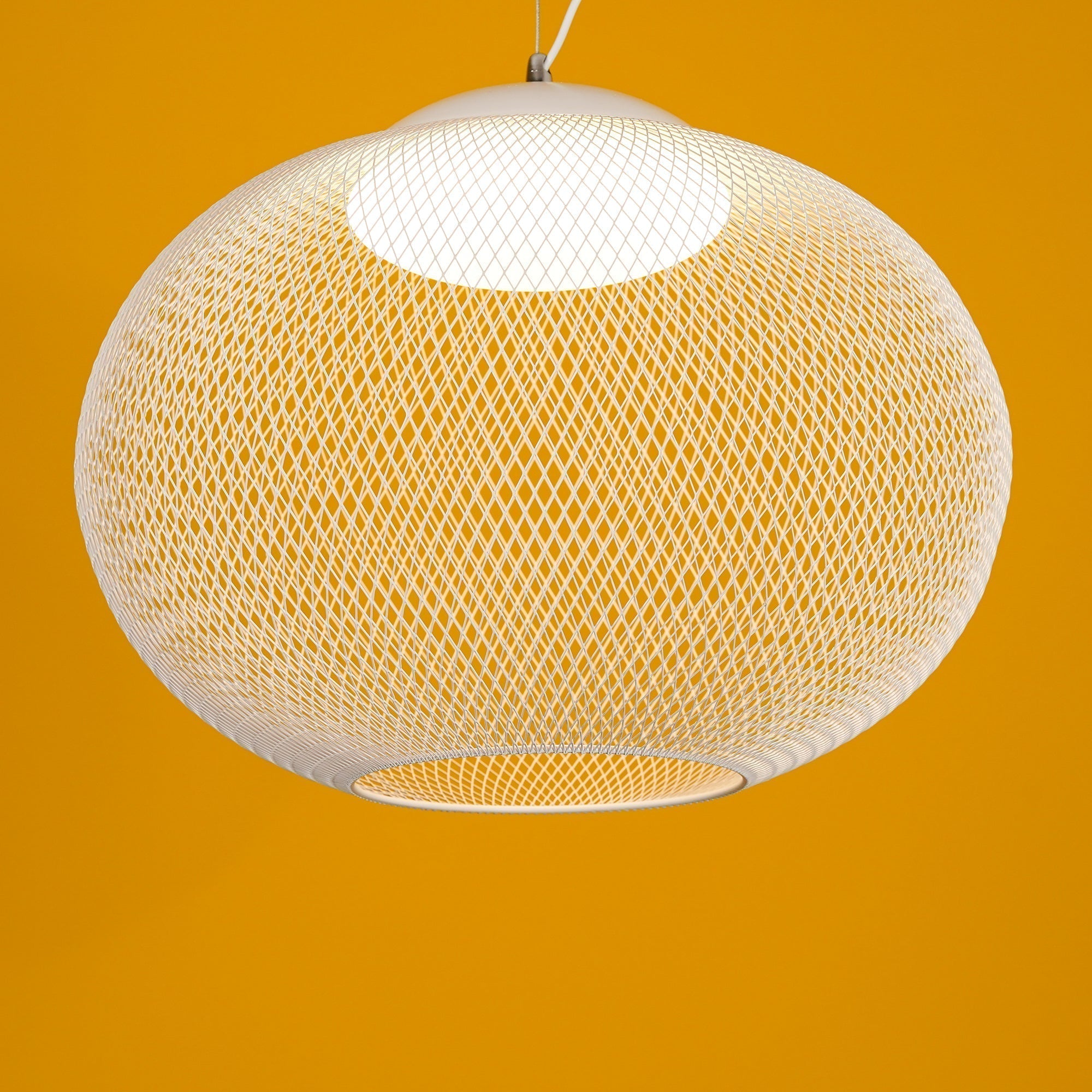 Lustra Suspension Lampe Maille Noire - Neutralighting