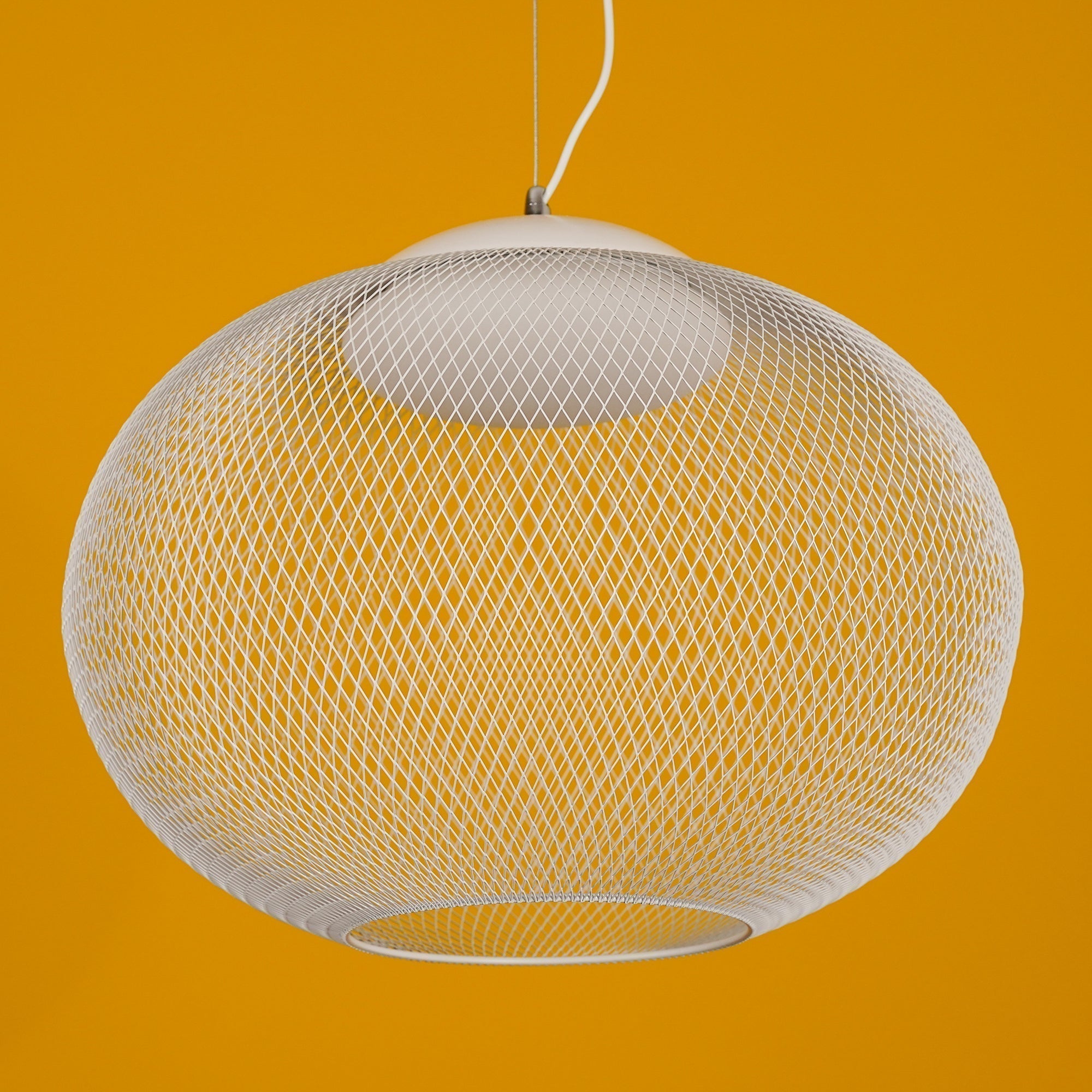 Lustra Suspension Lampe Maille Noire - Neutralighting