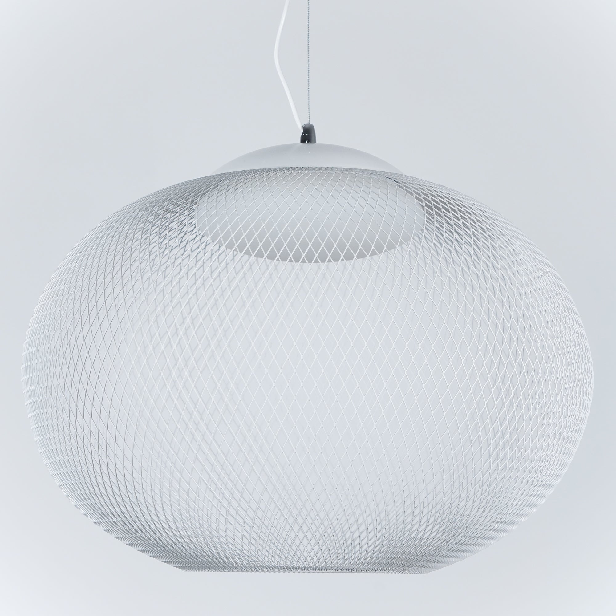 Lustra Suspension Lampe Maille Noire - Neutralighting