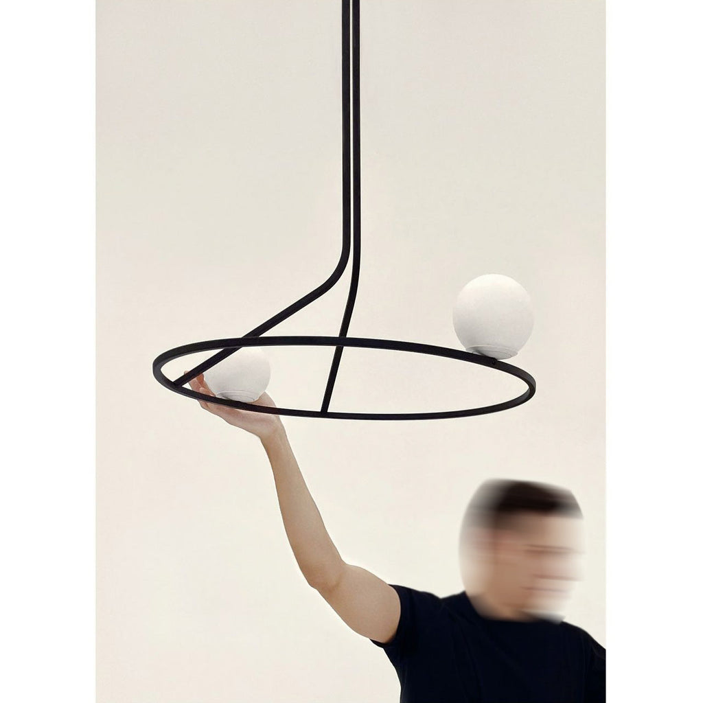 Ilthael Lustre Moderne Minimaliste en Laiton et Verre - Neutralighting