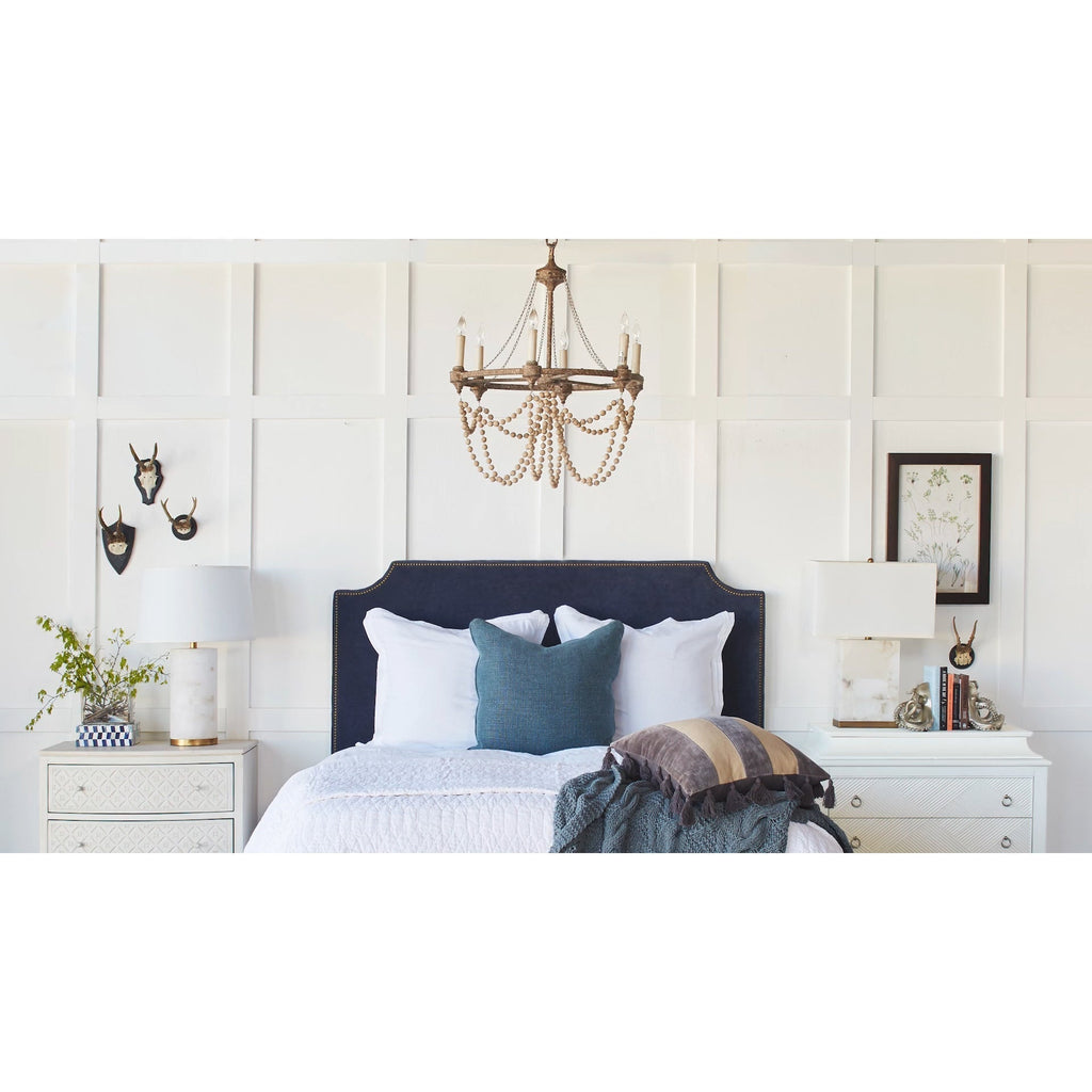 Eurnoros Lustre Vintage Industriel en Bois et Métal - Neutralighting