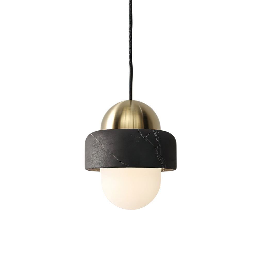 Elliren Suspension Moderne Minimaliste en Verre et Marbre - Neutralighting