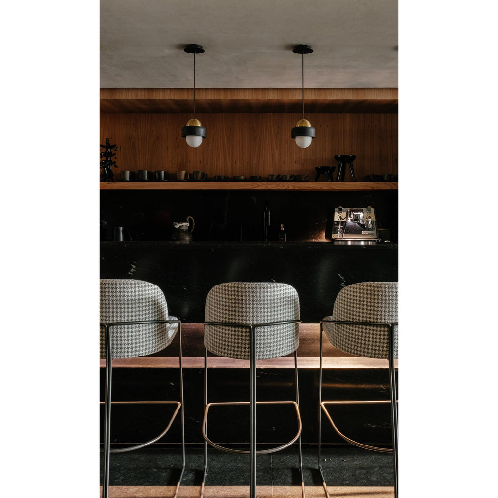 Elliren Suspension Moderne Minimaliste en Verre et Marbre - Neutralighting