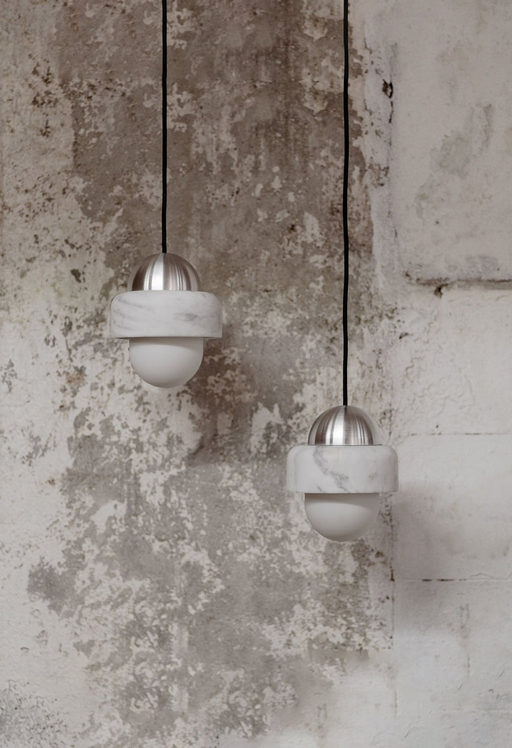 Elliren Suspension Moderne Minimaliste en Verre et Marbre - Neutralighting
