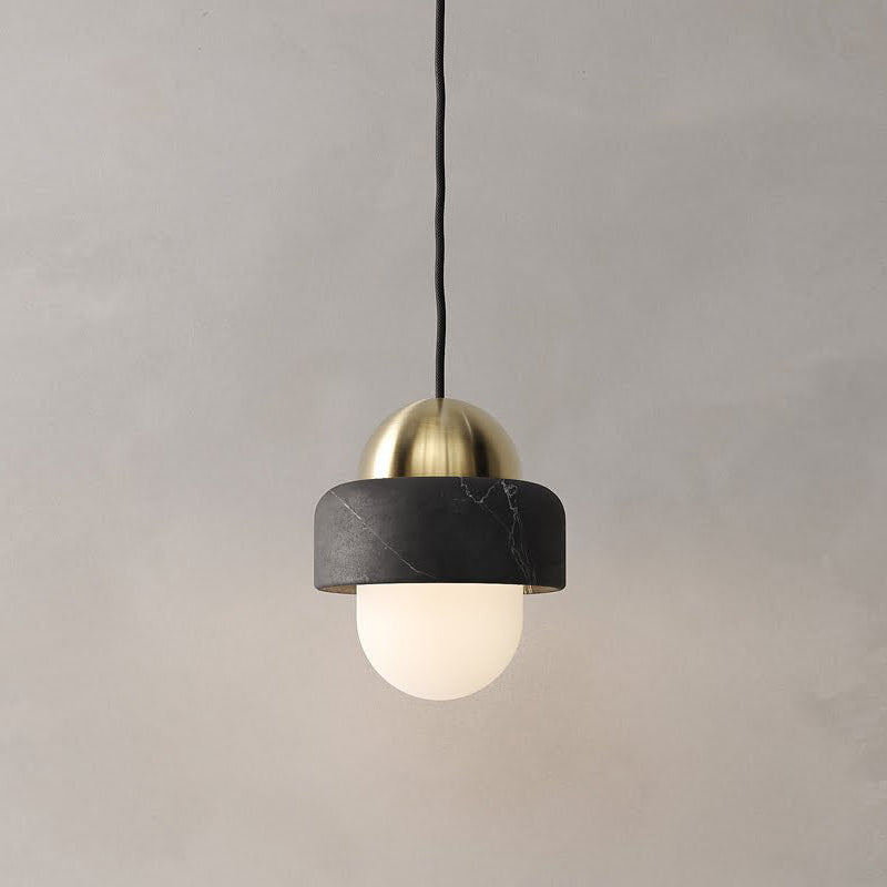 Elliren Suspension Moderne Minimaliste en Verre et Marbre - Neutralighting