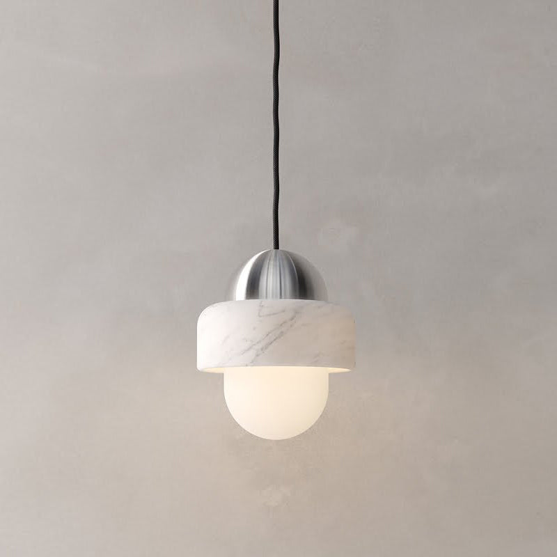 Elliren Suspension Moderne Minimaliste en Verre et Marbre - Neutralighting