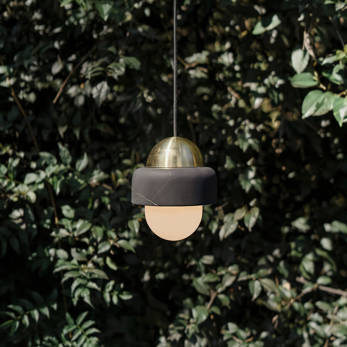 Elliren Suspension Moderne Minimaliste en Verre et Marbre - Neutralighting
