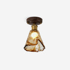 Velimo Plafonnier en Verre Ambre - Neutralighting