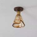 Velimo Plafonnier en Verre Ambre - Neutralighting