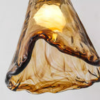 Velimo Plafonnier en Verre Ambre - Neutralighting