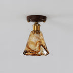 Velimo Plafonnier en Verre Ambre - Neutralighting