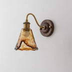 Zephyr Applique Murale Vintage Noyer Doré - Neutralighting