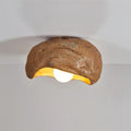 Nami Plafonnier Sculpté Travertin Roche Texture Rustique - Neutralighting