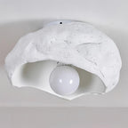 Nami Plafonnier Sculpté Travertin Roche Texture Rustique - Neutralighting