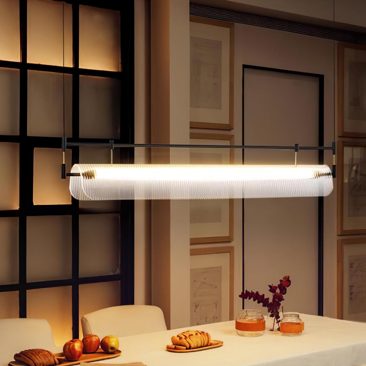 Lustra Chandelier Linéaire en Acrylique Long - Neutralighting