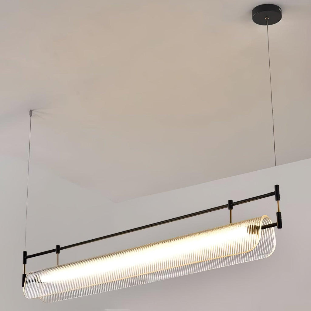 Lustra Chandelier Linéaire en Acrylique Long - Neutralighting
