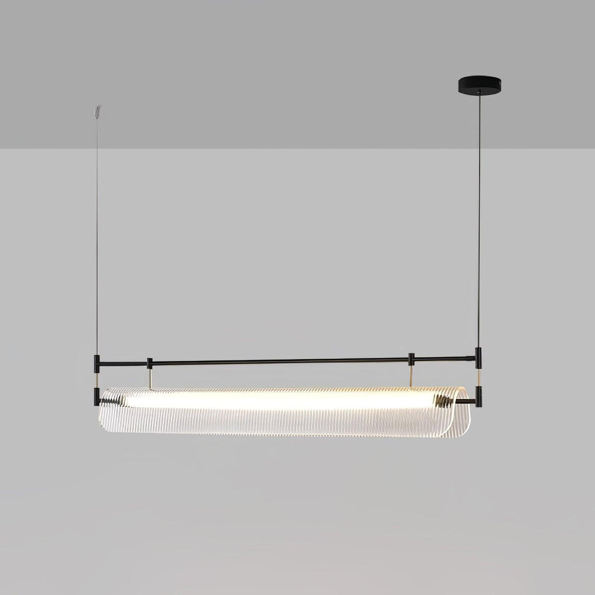 Lustra Chandelier Linéaire en Acrylique Long - Neutralighting