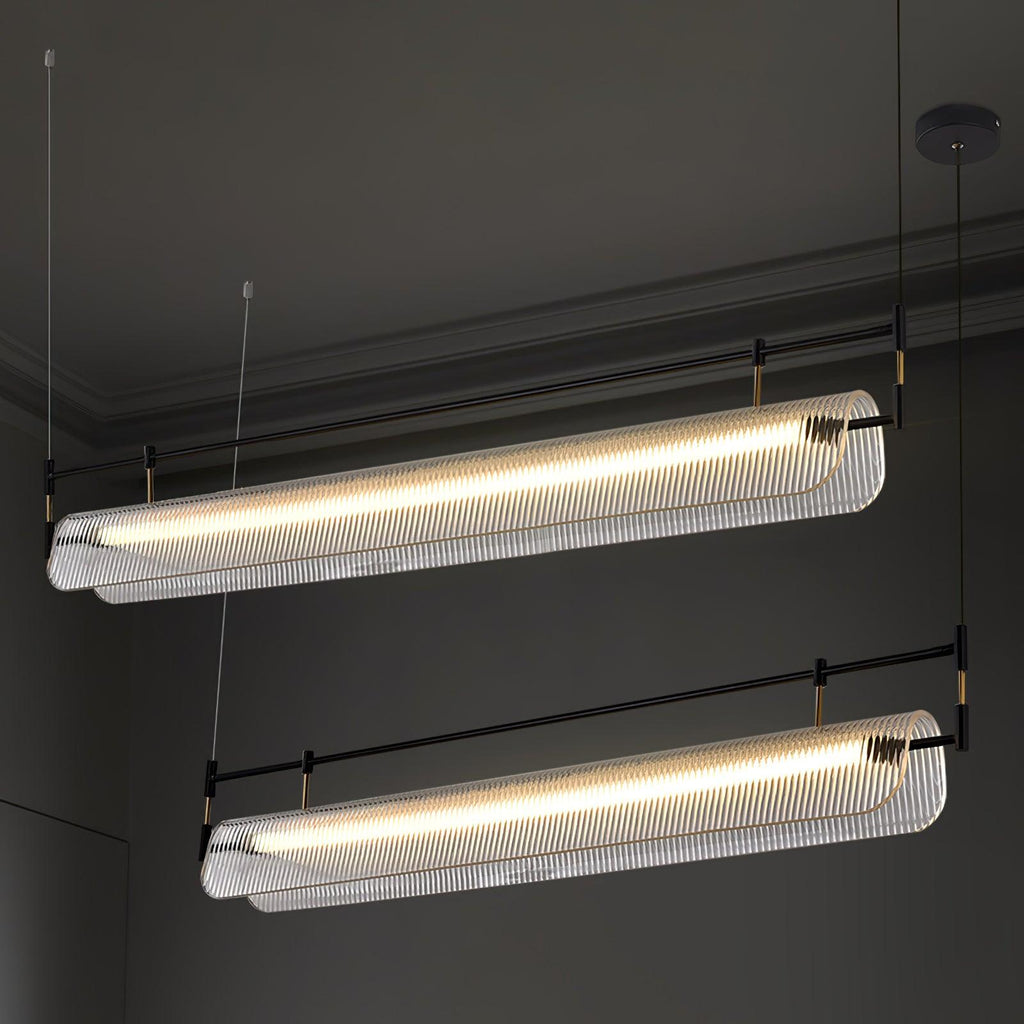 Lustra Chandelier Linéaire en Acrylique Long - Neutralighting