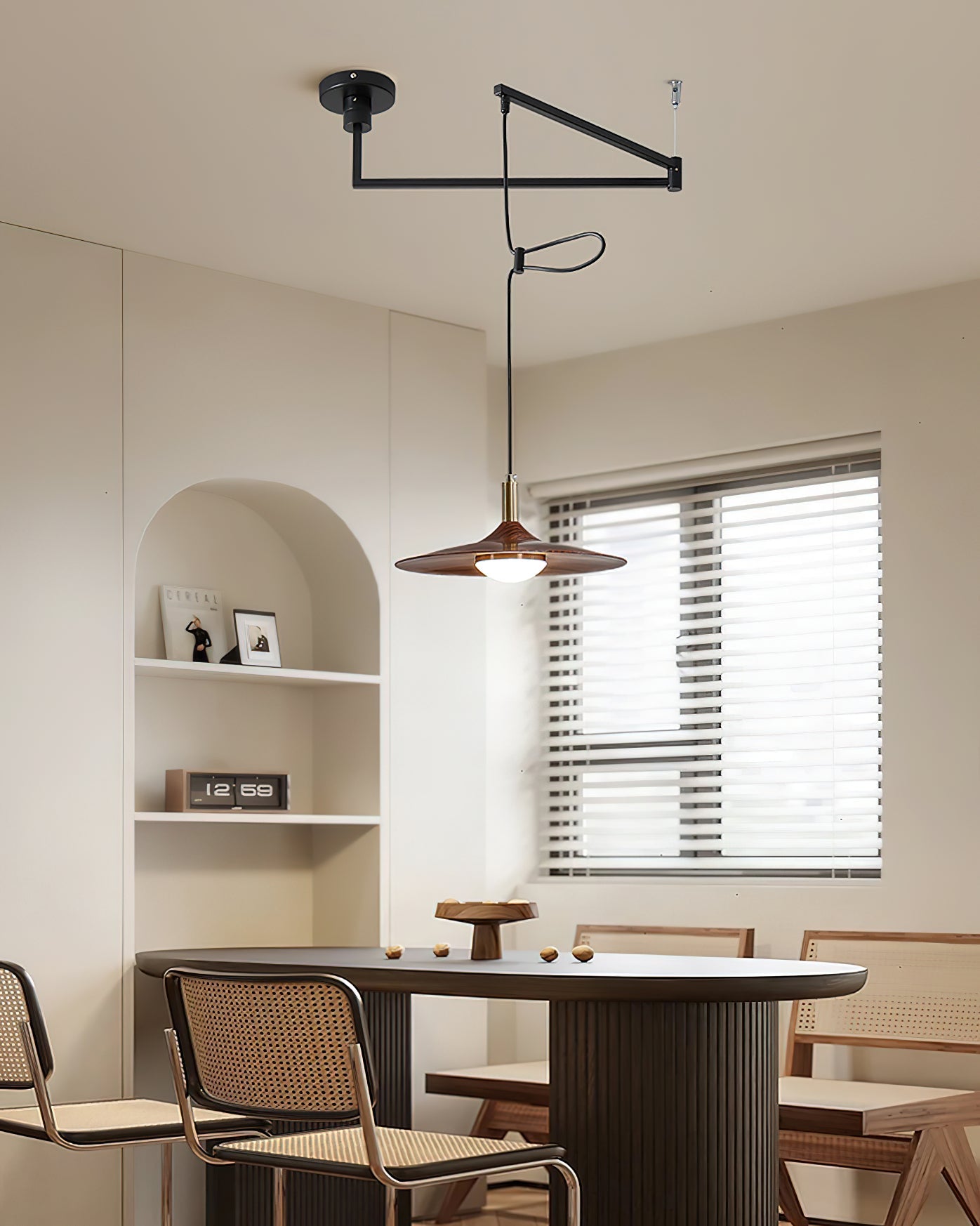 Veylo Lustra Lampe Suspendue Bras Pivotant Ajustable - Neutralighting