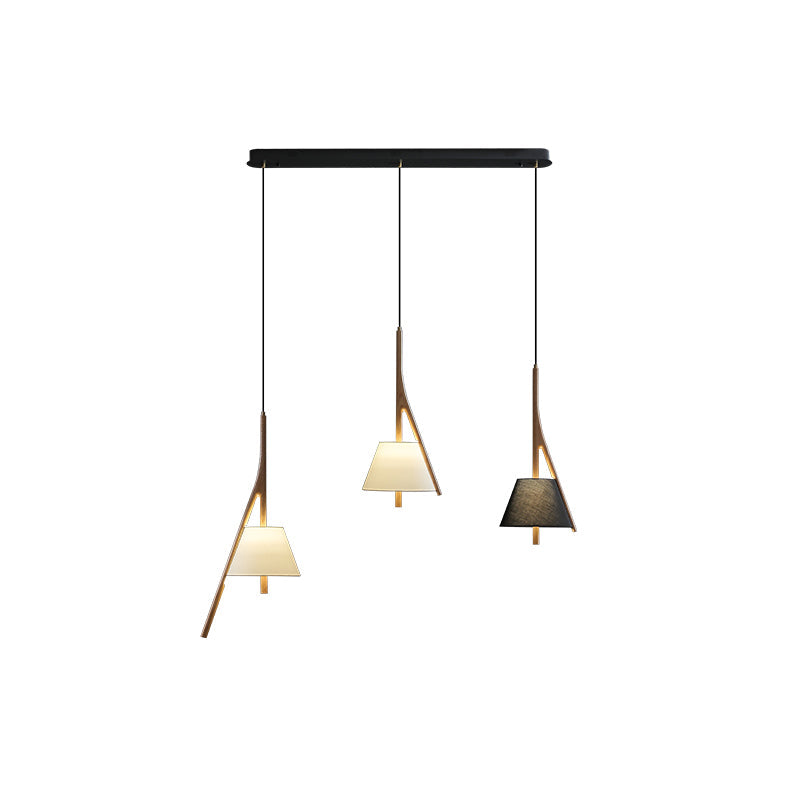 Zovenarae Triangulaire Bois Pendentif Lumière - Neutralighting