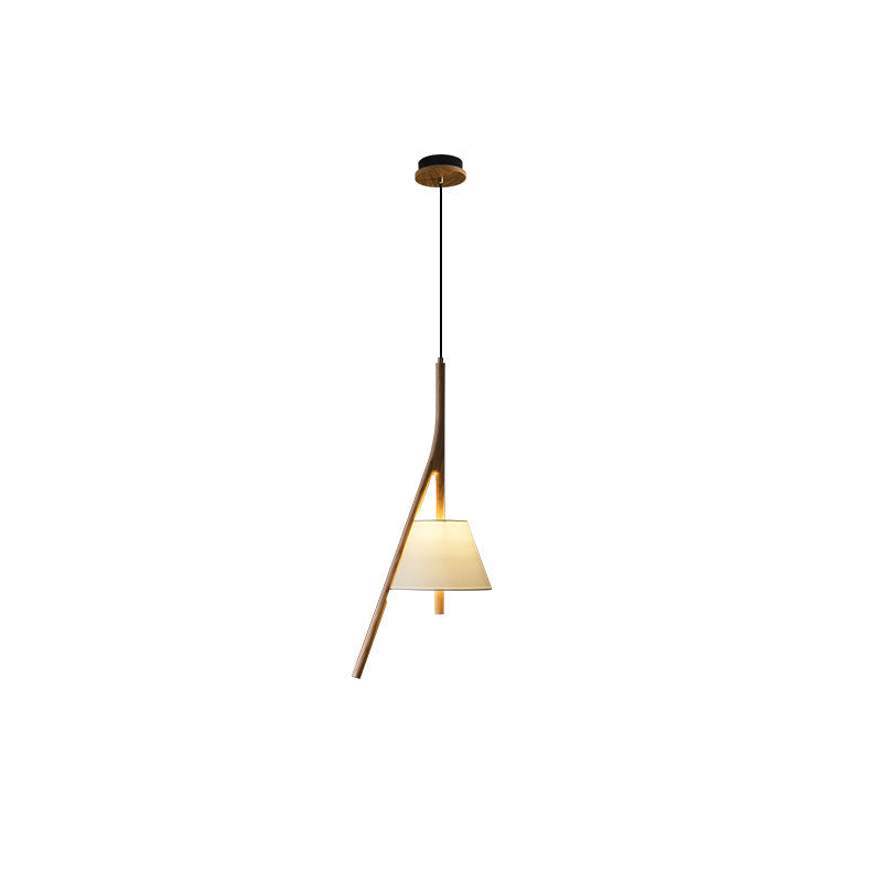 Zovenarae Triangulaire Bois Pendentif Lumière - Neutralighting