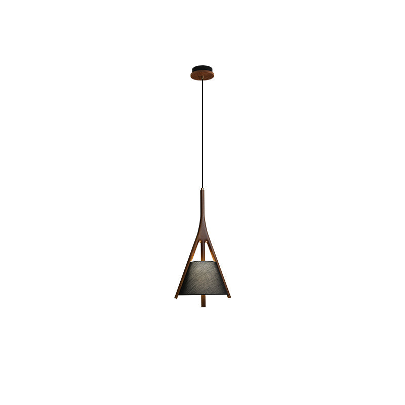 Zovenarae Triangulaire Bois Pendentif Lumière - Neutralighting