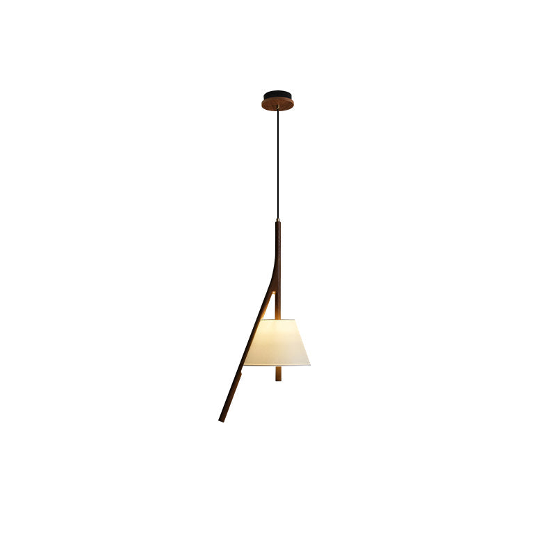 Zovenarae Triangulaire Bois Pendentif Lumière - Neutralighting