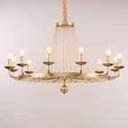 Naples Lustre Crystal Fer Rustique Moderne - Neutralighting