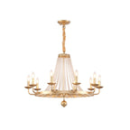 Naples Lustre Crystal Fer Rustique Moderne - Neutralighting