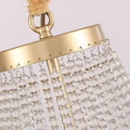 Naples Lustre Perles de Cristal Rustique Blanc Gris Royal - Neutralighting