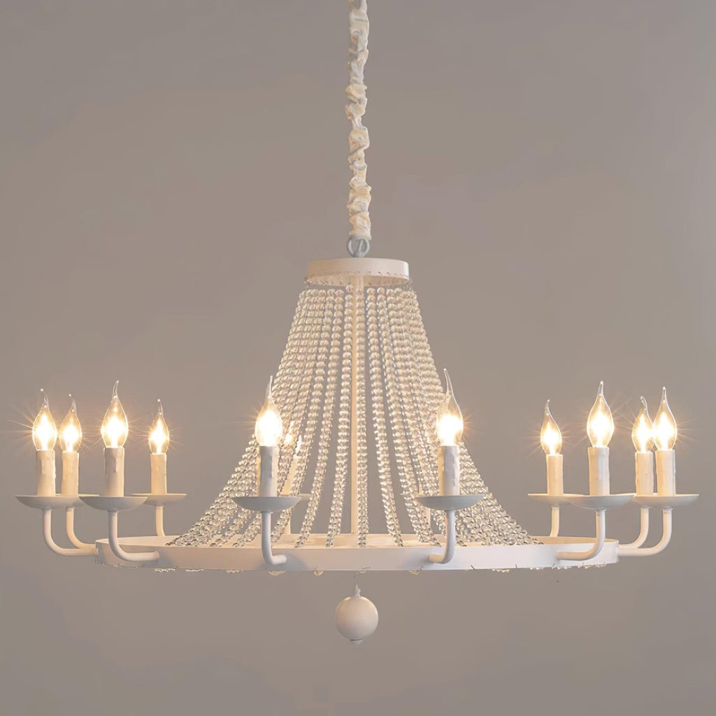 Naples Lustre Crystal Fer Rustique Moderne - Neutralighting