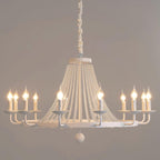 Naples Lustre Crystal Fer Rustique Moderne - Neutralighting
