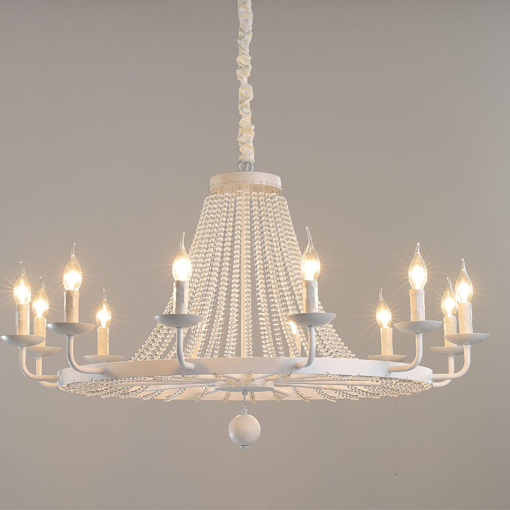Naples Lustre Crystal Fer Rustique Moderne - Neutralighting