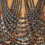 Nash Plafonnier Nordique Haut de Gamme en Bois et Métal à Plusieurs Niveaux - Neutralighting