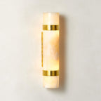 Zavaran Applique Murale Moderne Minimaliste en Métal et Onyx - Neutralighting