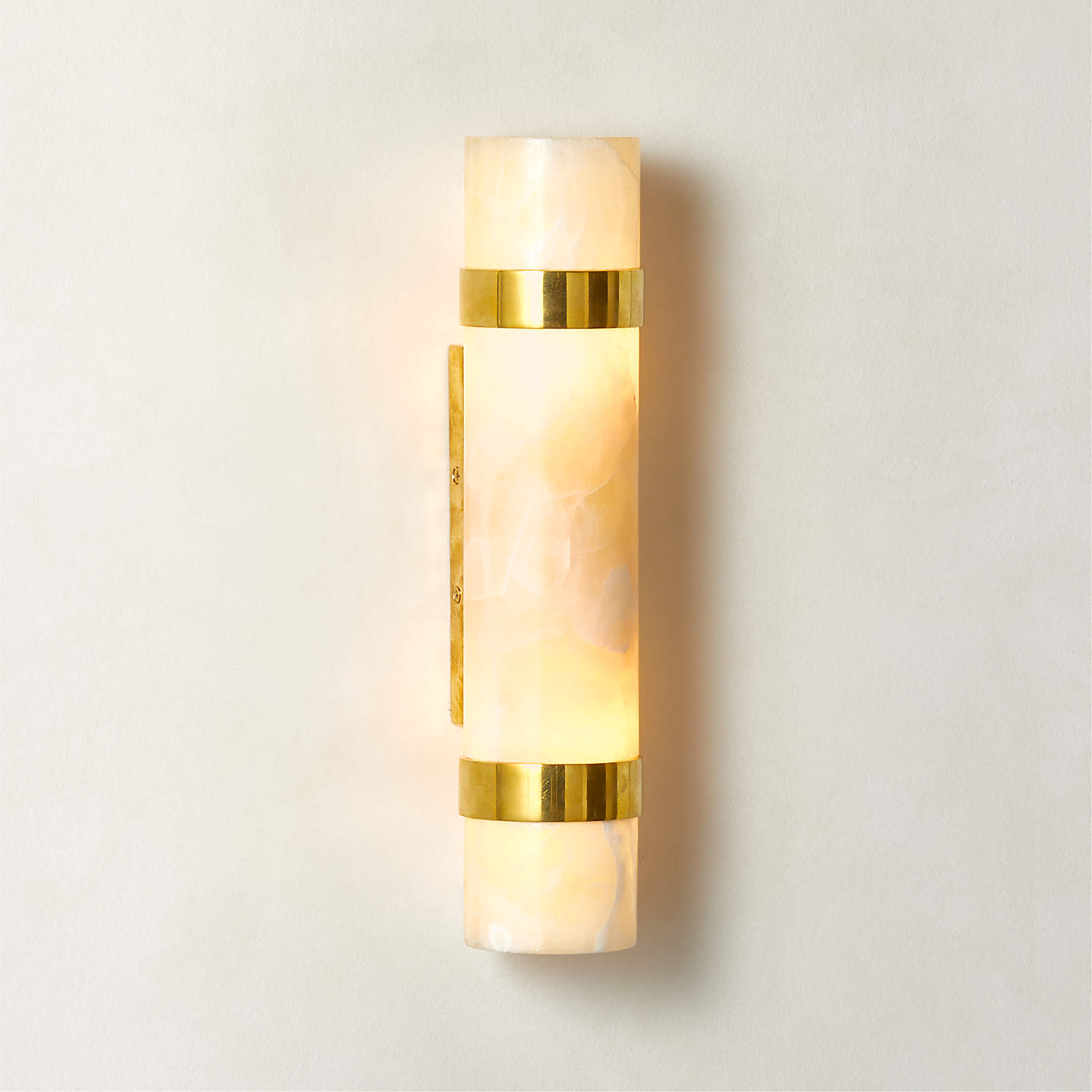 Zavaran Applique Murale Moderne Minimaliste en Métal et Onyx - Neutralighting