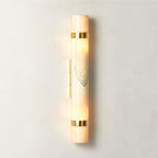 Zavaran Applique Murale Moderne Minimaliste en Métal et Onyx - Neutralighting