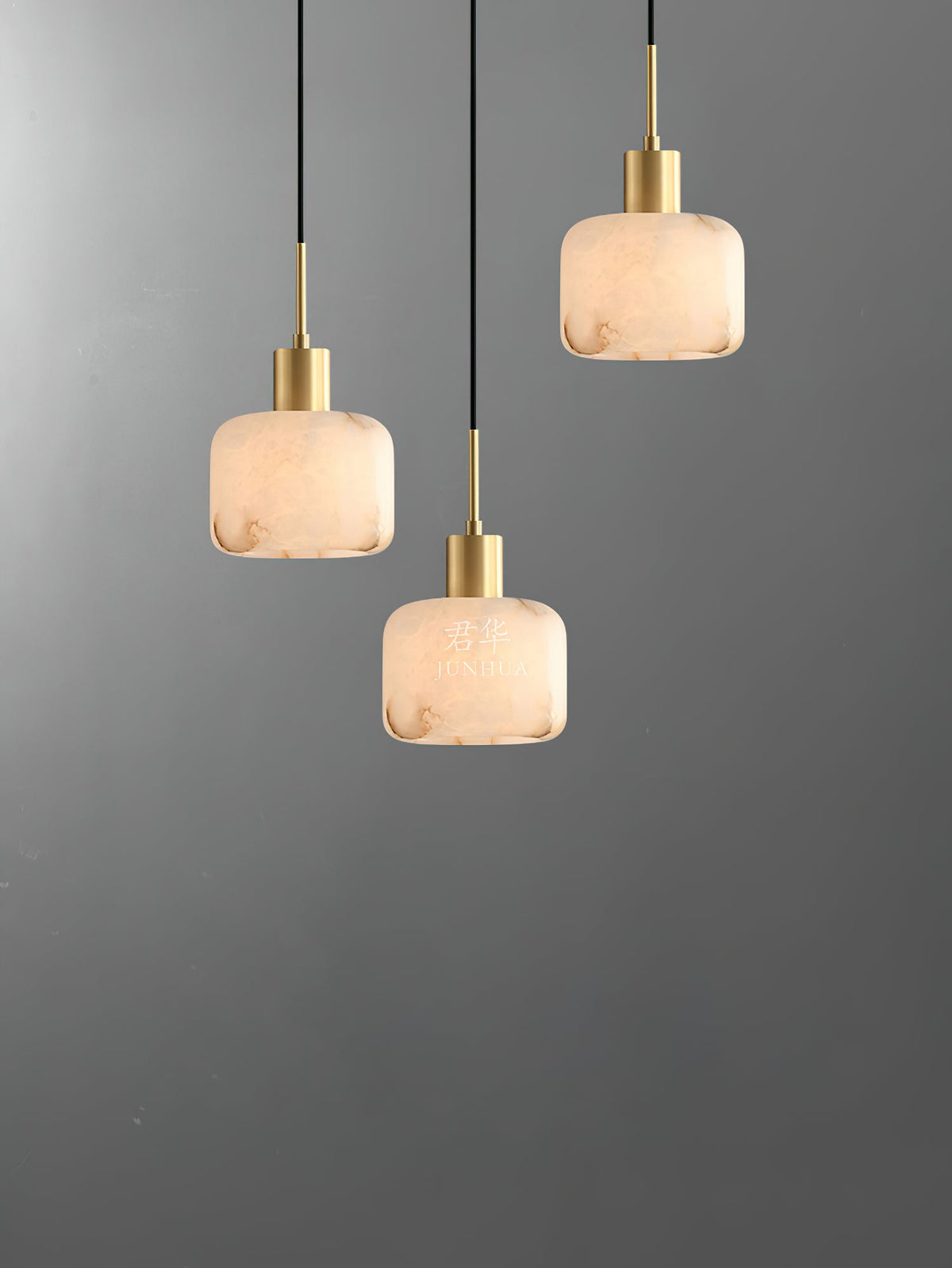 Eliriel Petite Suspension en Albâtre Naturel - Neutralighting