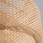 Kora Suspension Bambou Tissé Organique - Neutralighting