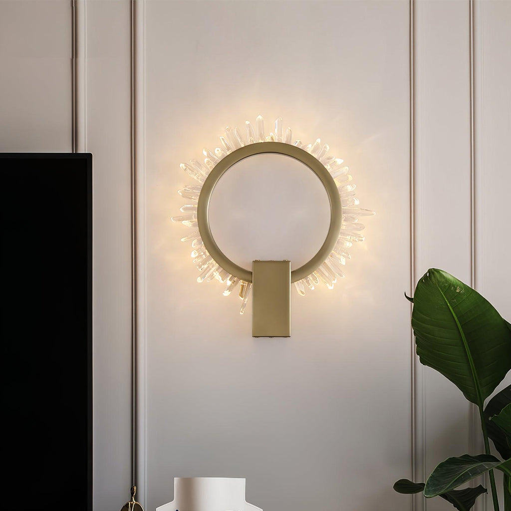 Willa Applique Murale Cristal Moderne - Neutralighting