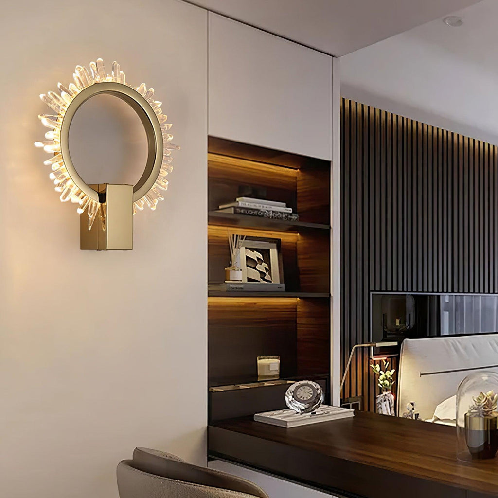 Willa Applique Murale Cristal Moderne - Neutralighting
