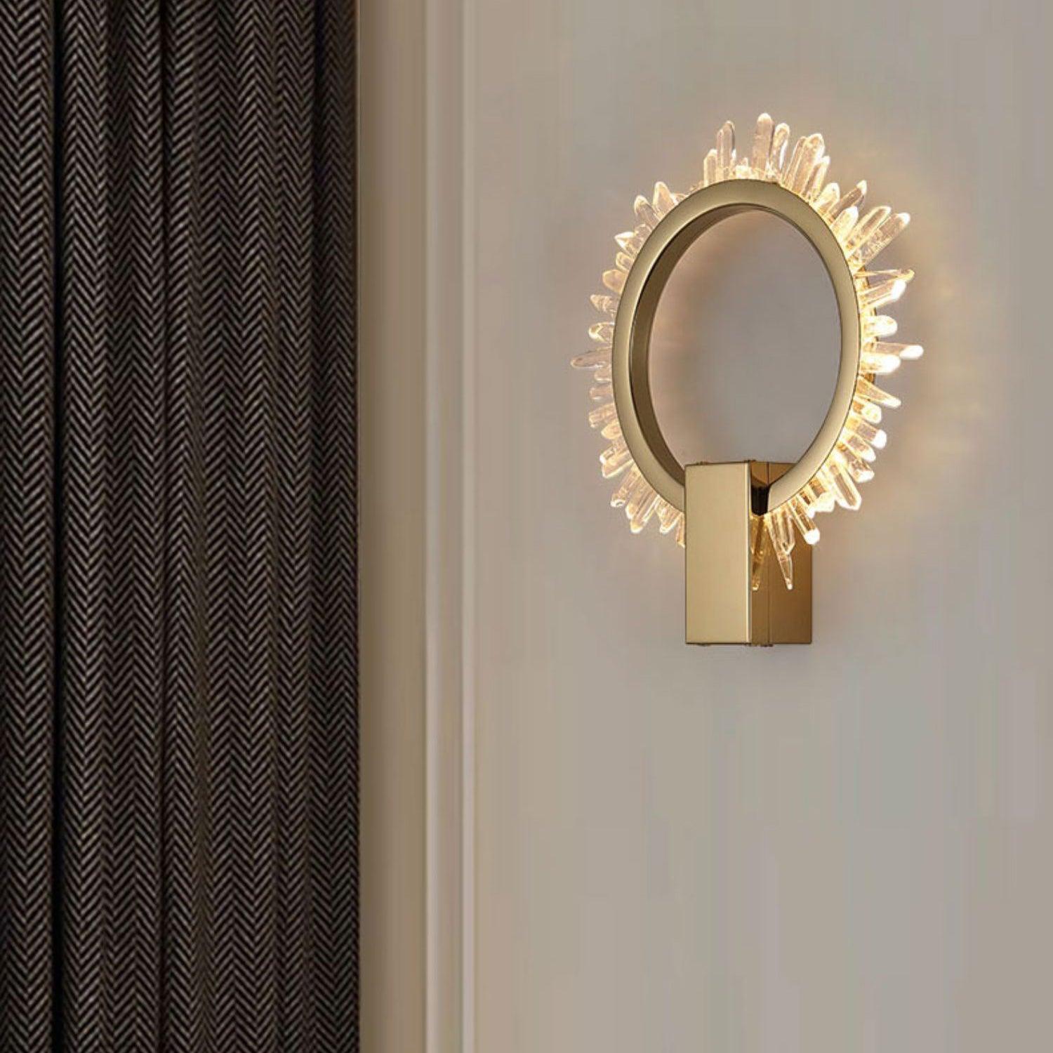 Willa Applique Murale Cristal Moderne - Neutralighting