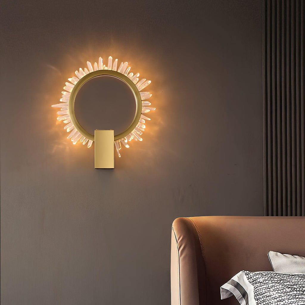 Willa Applique Murale Cristal Moderne - Neutralighting